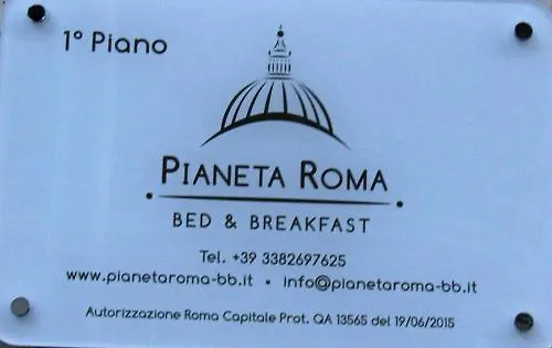 Bed and Breakfast Pianeta Roma Frühstückspension Rom